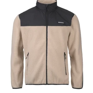 CARDIGAN SHERPA HONDA BEIGE NOIR