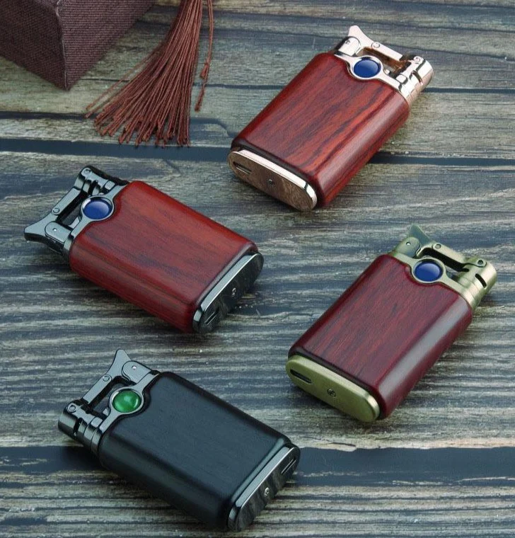 Briquet Double Arc Wood – Image 7